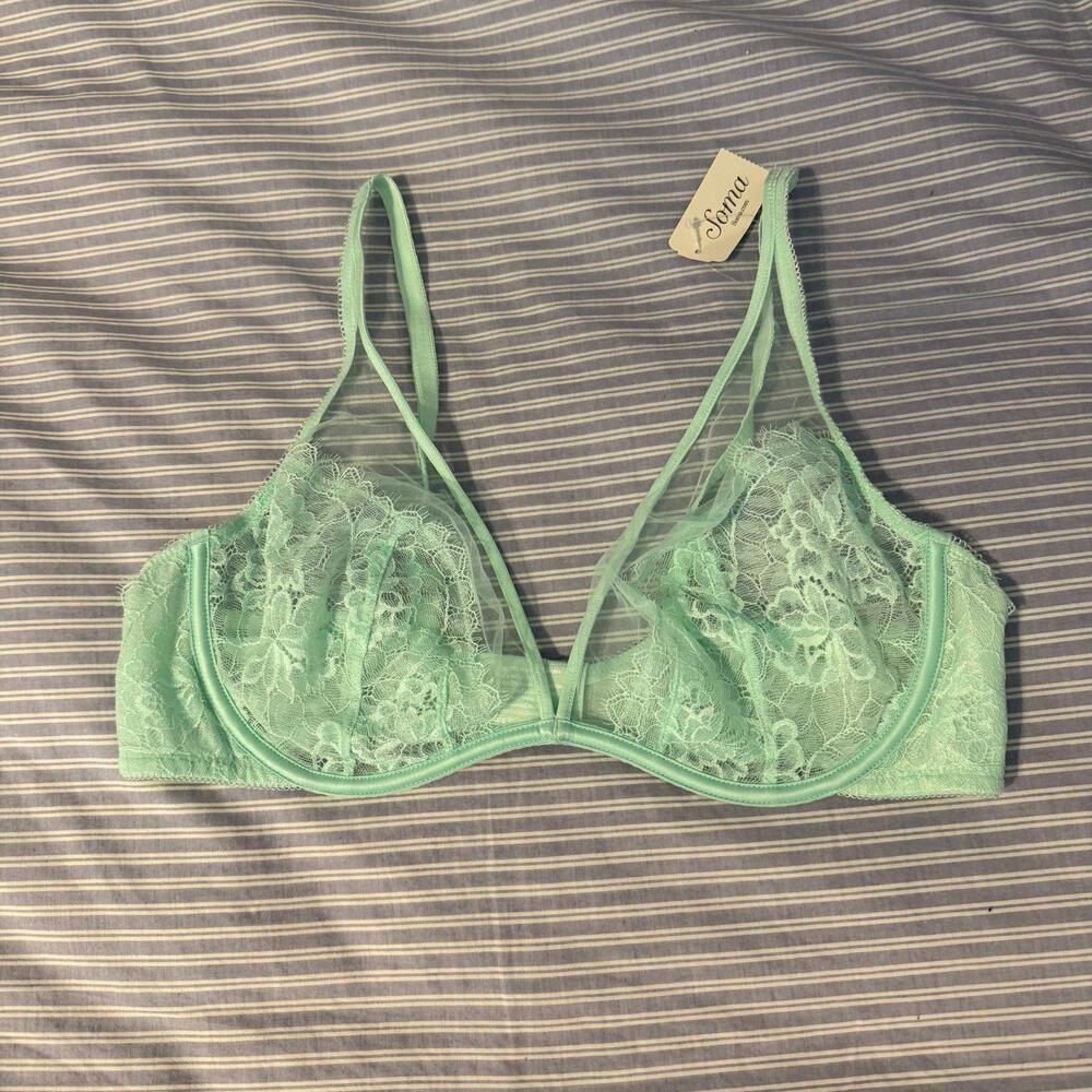 Soma Unlined Plunge Bra